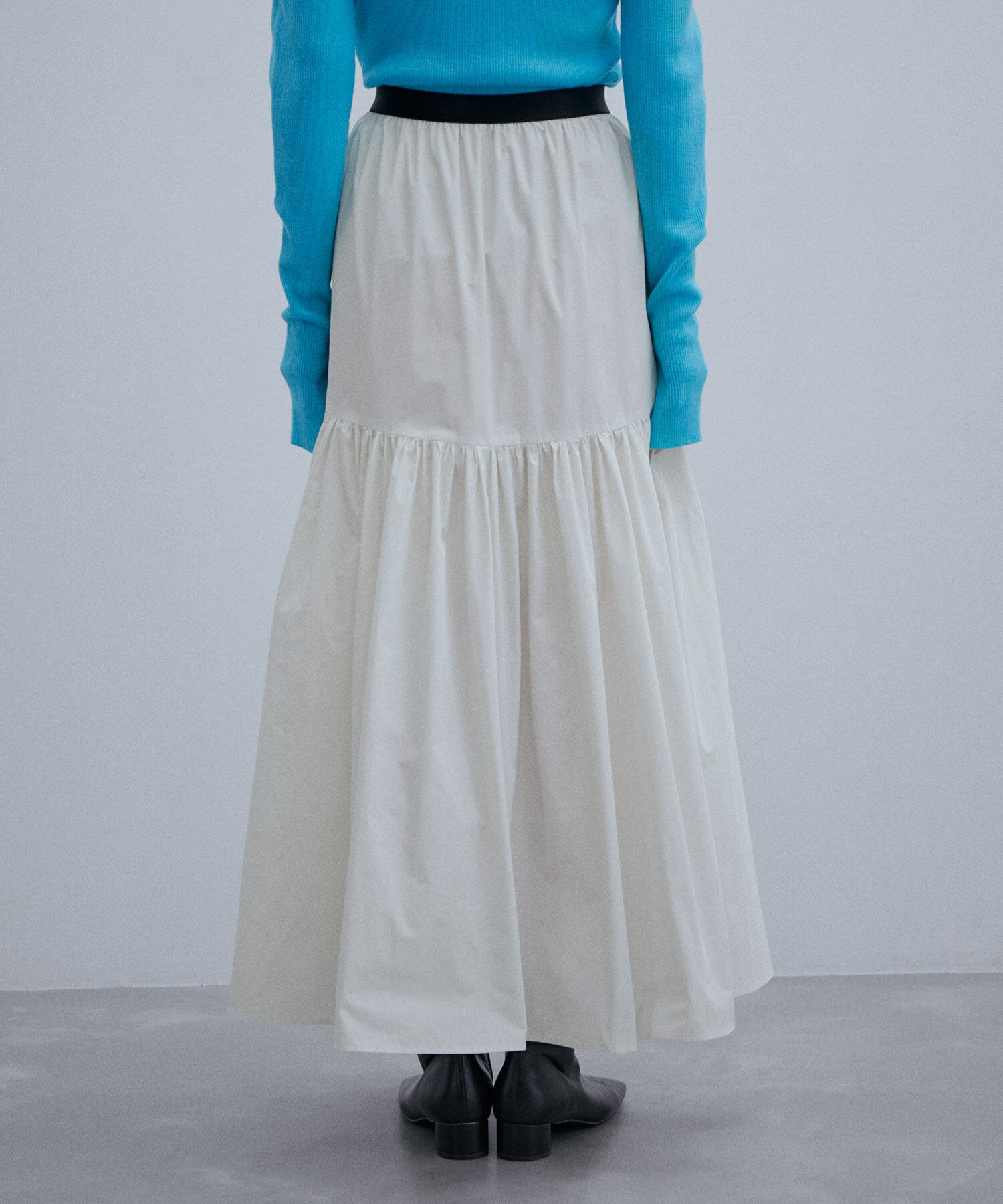 ADAM ET ROPE'「〈追加〉タフタティアードスカート」|スカート|