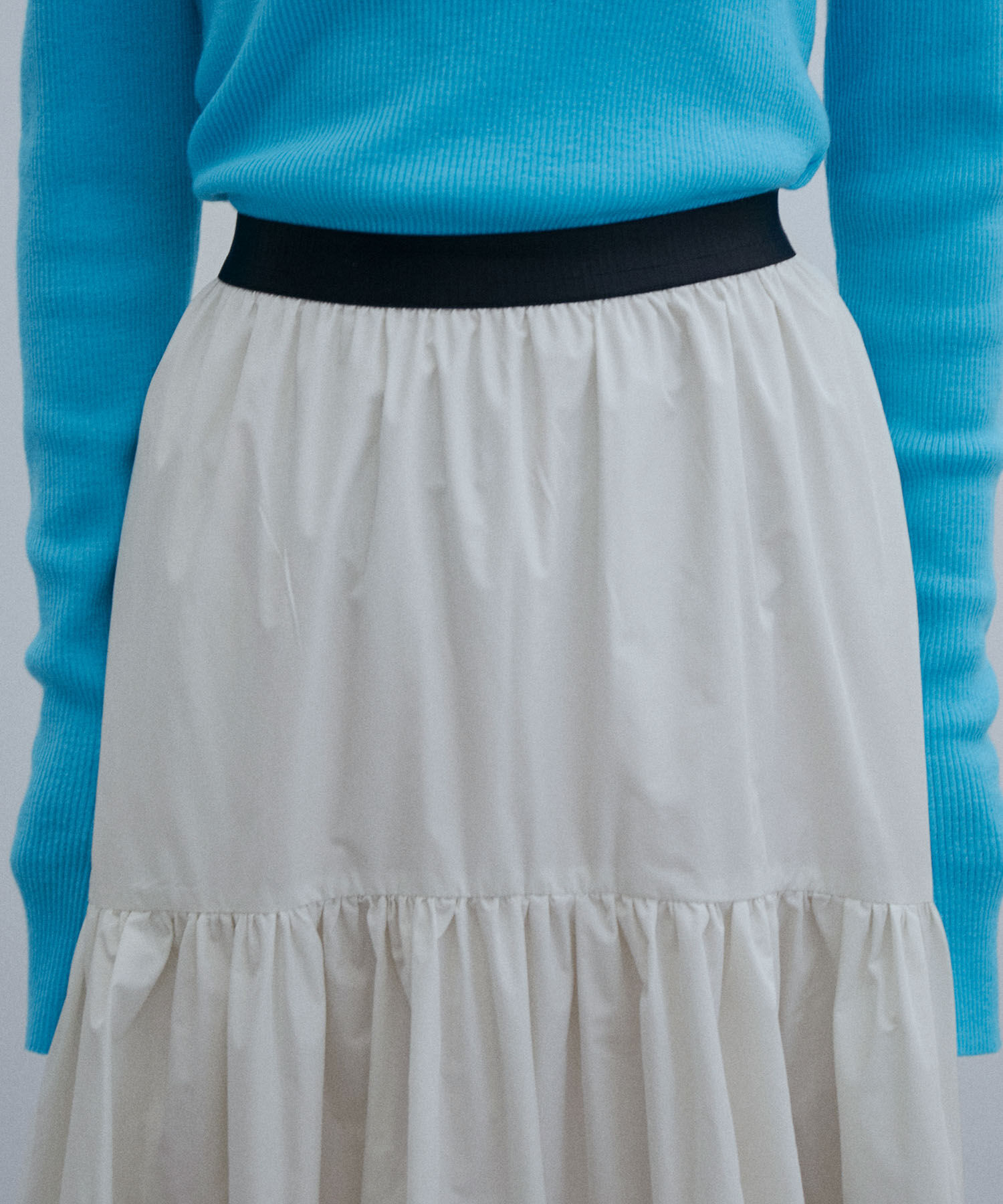 ADAM ET ROPE'「〈追加〉タフタティアードスカート」|スカート|