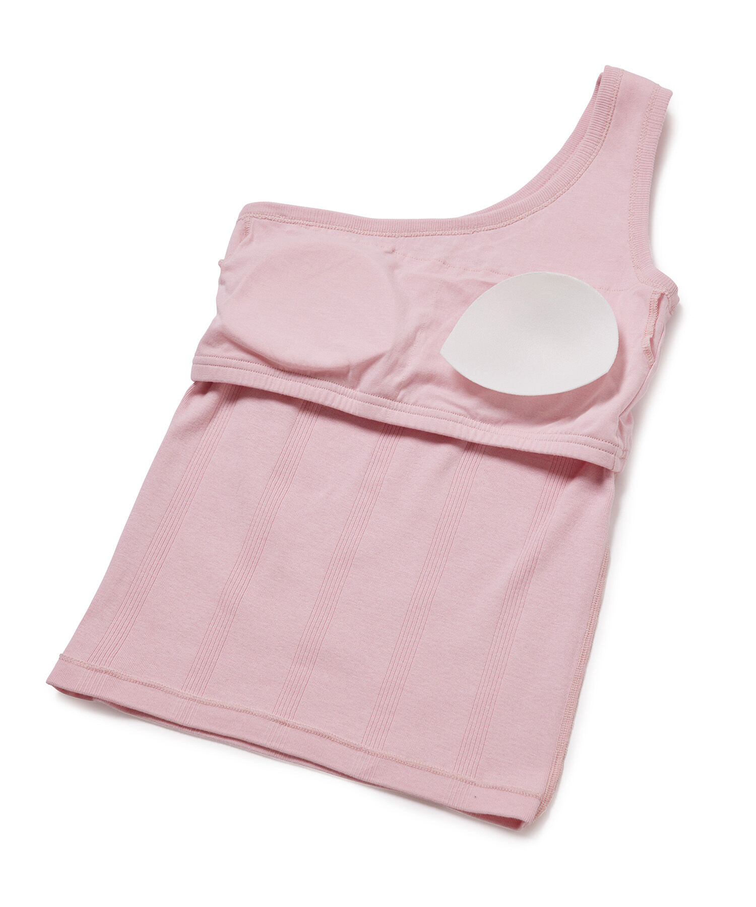 ADAM ET ROPE'「【Miller for ADAM ET ROPE'】Cup付ワンショルダー」|タンクトップ|