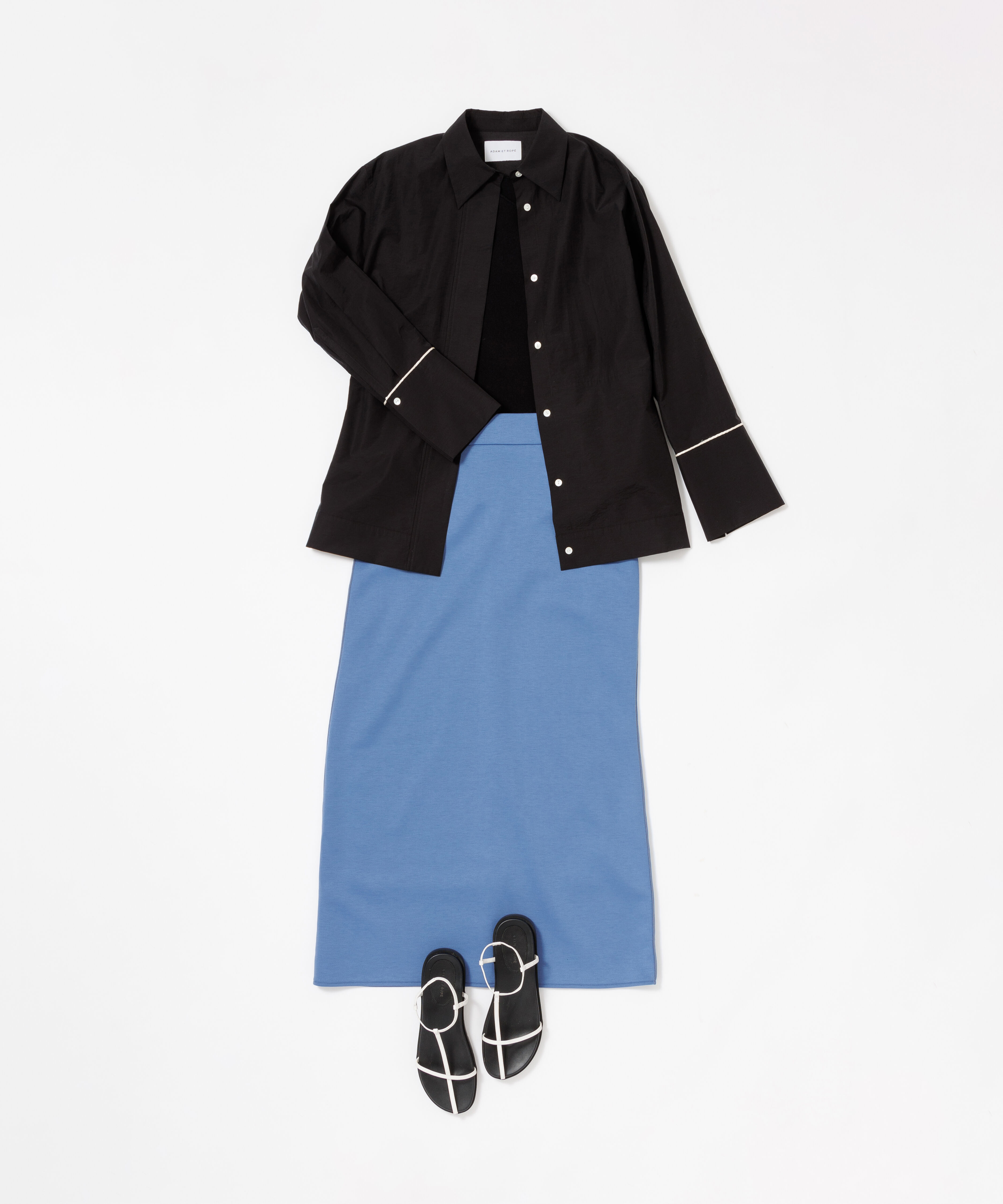 ADAM ET ROPE'「BOXシルエットシャツ」|シャツ・ブラウス|