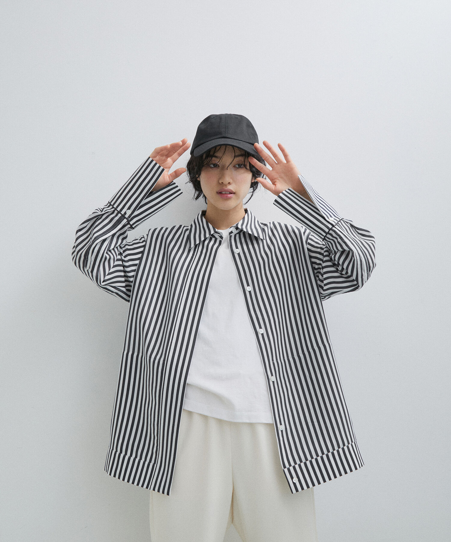 ADAM ET ROPE'「BOXシルエットシャツ」|シャツ・ブラウス|