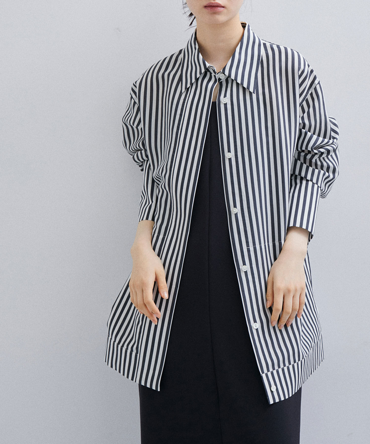 ADAM ET ROPE'「BOXシルエットシャツ」|シャツ・ブラウス|