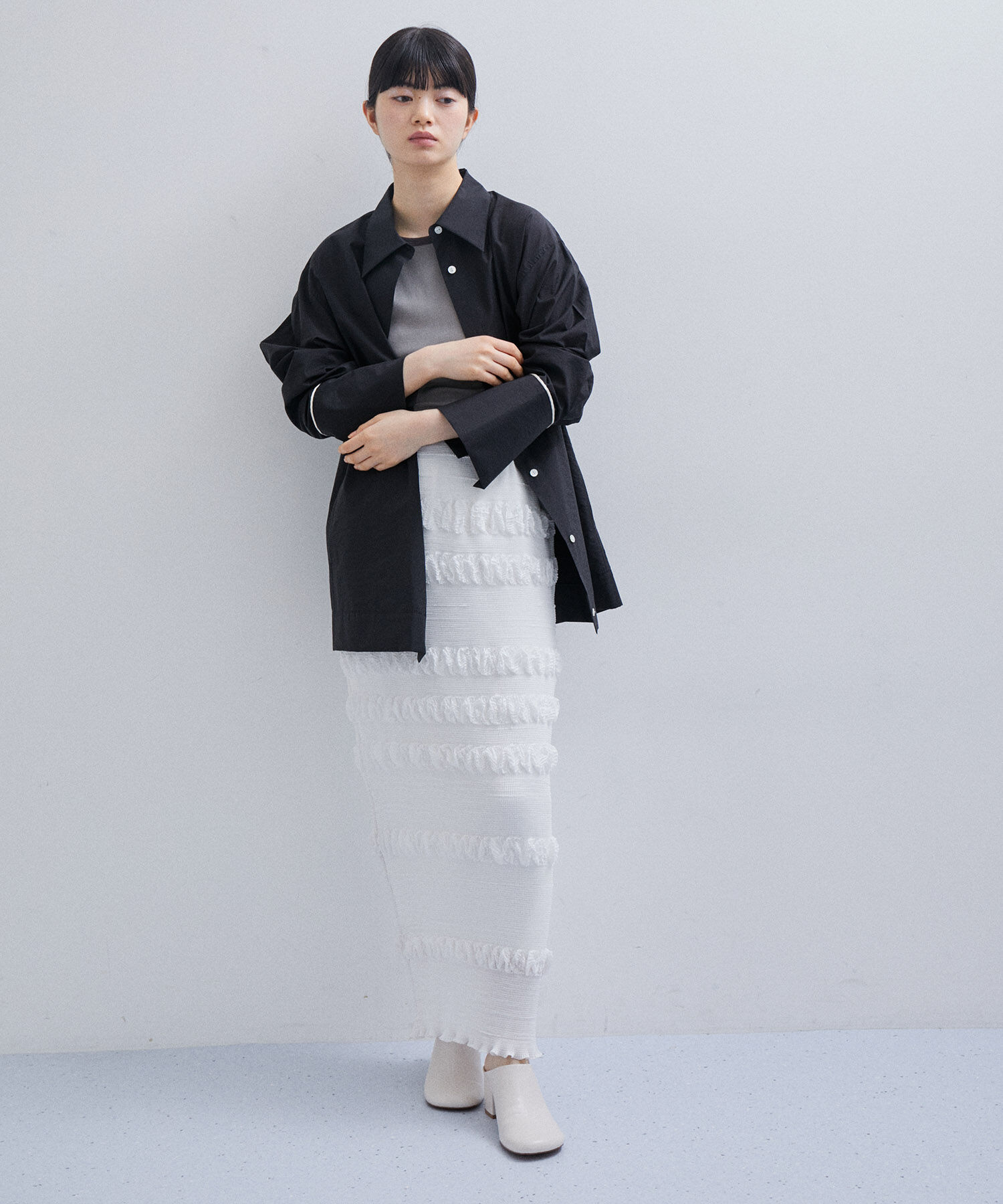 ADAM ET ROPE'「BOXシルエットシャツ」|シャツ・ブラウス|