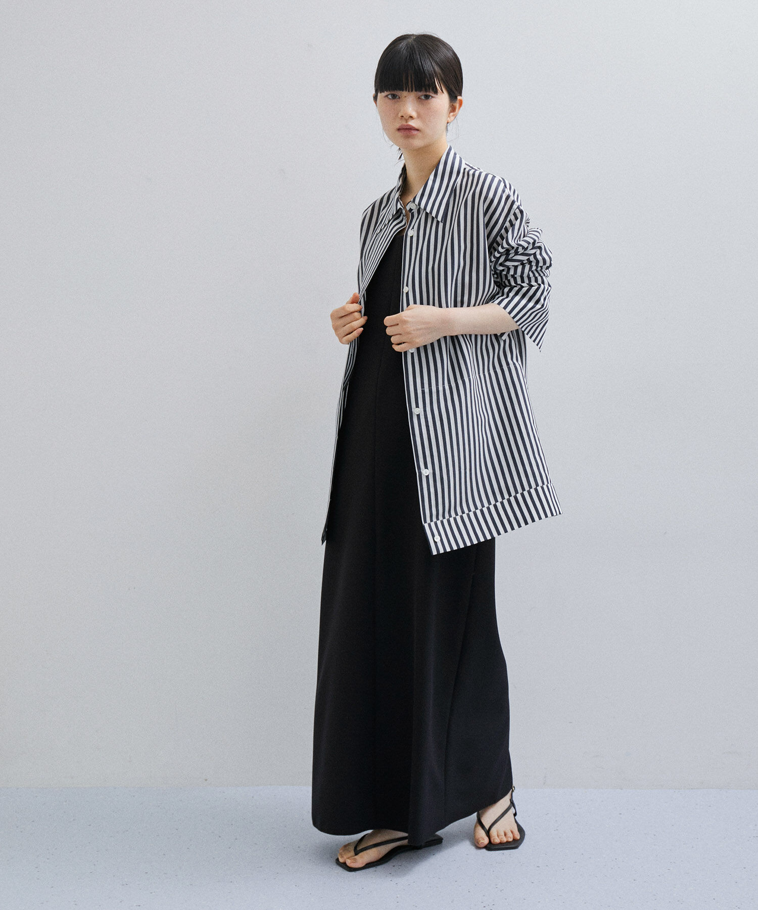 ADAM ET ROPE'「BOXシルエットシャツ」|シャツ・ブラウス|