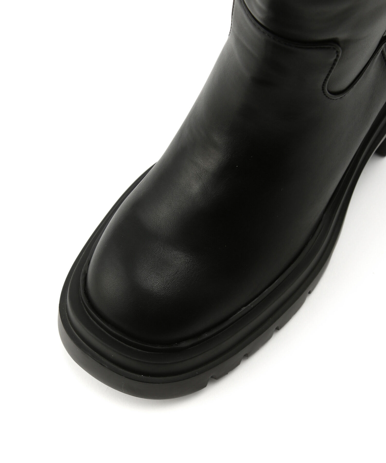 ADAM ET ROPE'「【晴雨兼用】ウォータープルーフトラックソールロングブーツ」|その他|