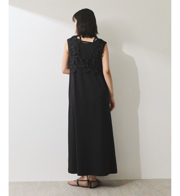 ADAM ET ROPE'「【WEB限定】・【オケージョン】アートベストマルチWAYワンピース」|ワンピース|