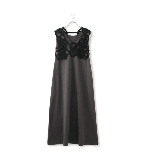 ADAM ET ROPE'「【WEB限定】・【オケージョン】アートベストマルチWAYワンピース」|ワンピース|