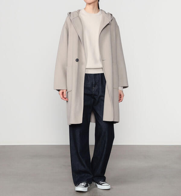 ORCIVAL「ORCIVAL | リバーウール フードコート WOMEN」|ダッフルコート|