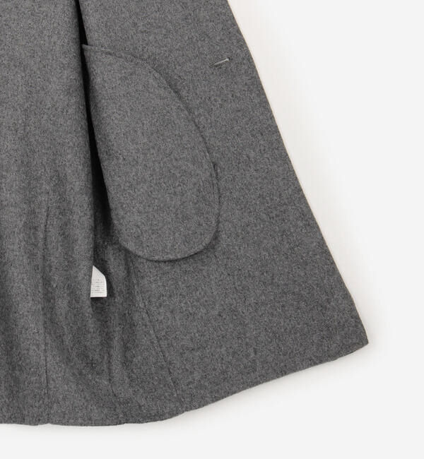 ORCIVAL「ORCIVAL | リバーウール ノーカラーコート WOMEN」|ノーカラーコート|