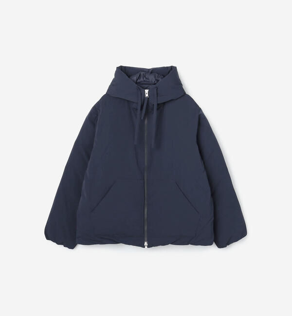ORCIVAL「ORCIVAL | ポリエステルタフタ フードジャケット MEN」|ダウン|NAVY