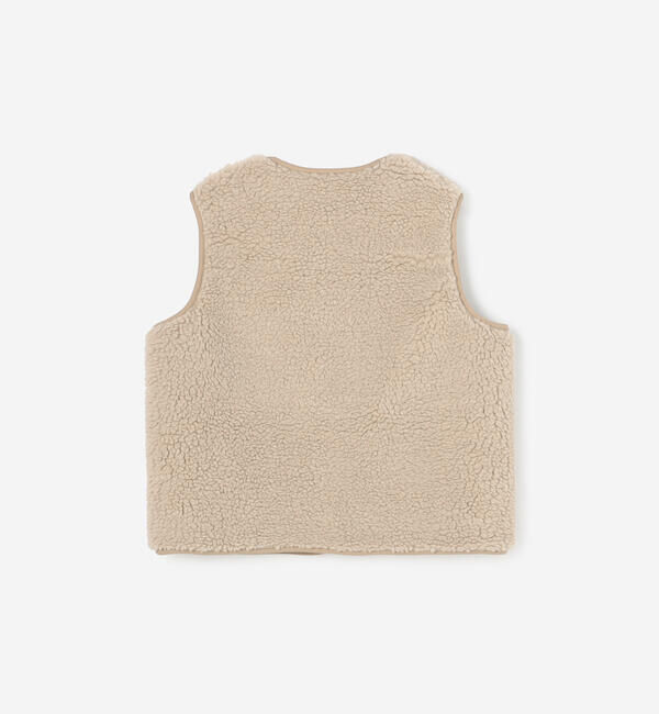 ORCIVAL「ORCIVAL | ボアフリース ノーカラーベスト WOMEN」|その他|