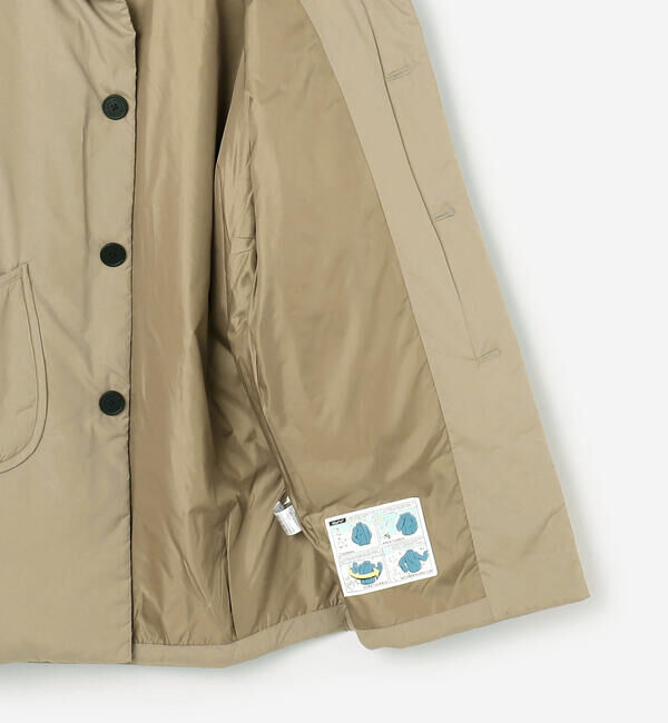 ORCIVAL「ORCIVAL | スタンドカラー中綿ロングブルゾン WOMEN」|ダウン|