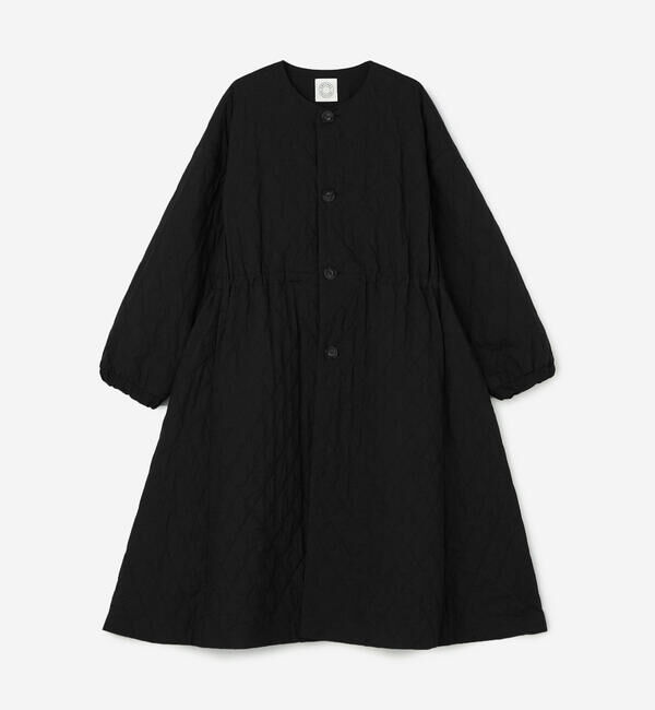 ORCIVAL「ORCIVAL | キルティング ロングコート WOMEN」|ノーカラーコート|