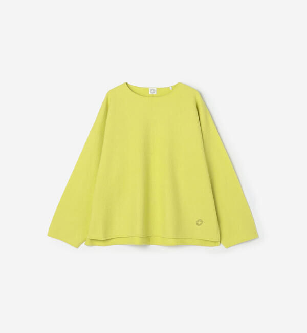 ORCIVAL「ORCIVAL | ウールジャージー ボートネックプルオーバー WOMEN」|その他|YELLOW