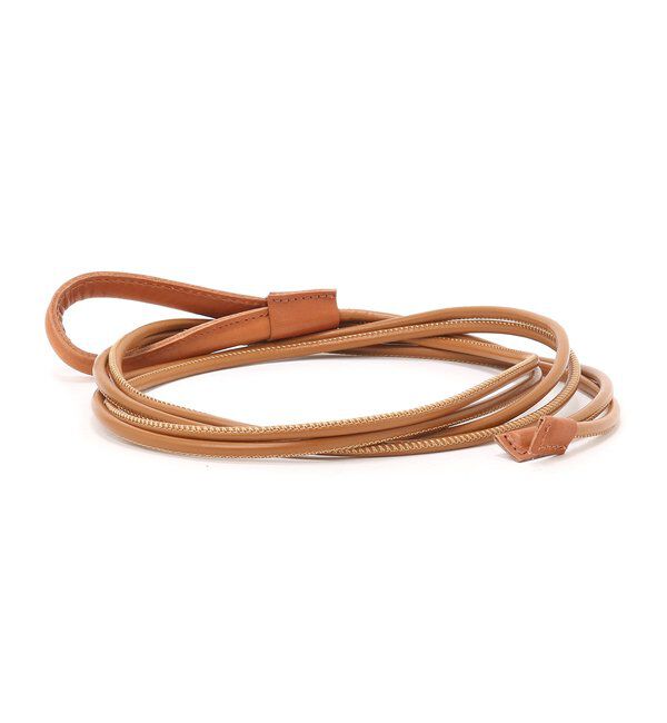  「レザーロープベルト」|ベルト|