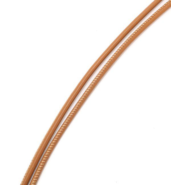  「レザーロープベルト」|ベルト|