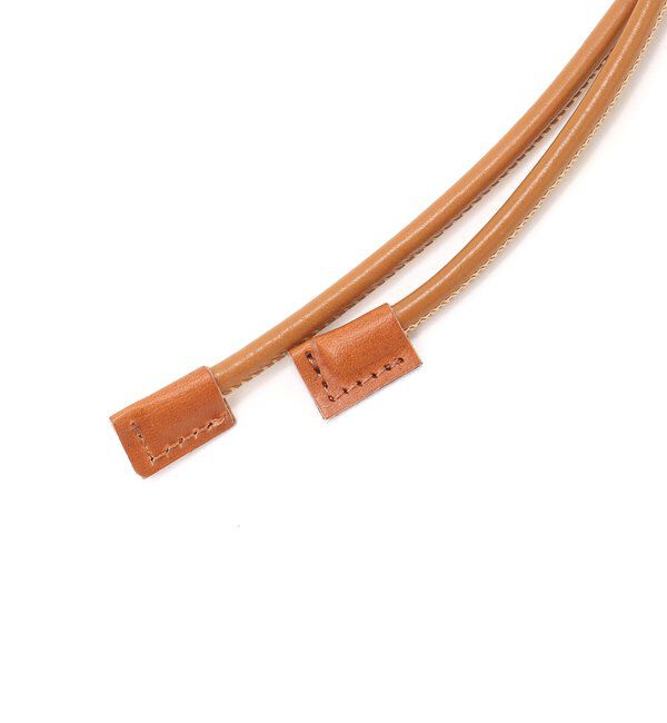  「レザーロープベルト」|ベルト|