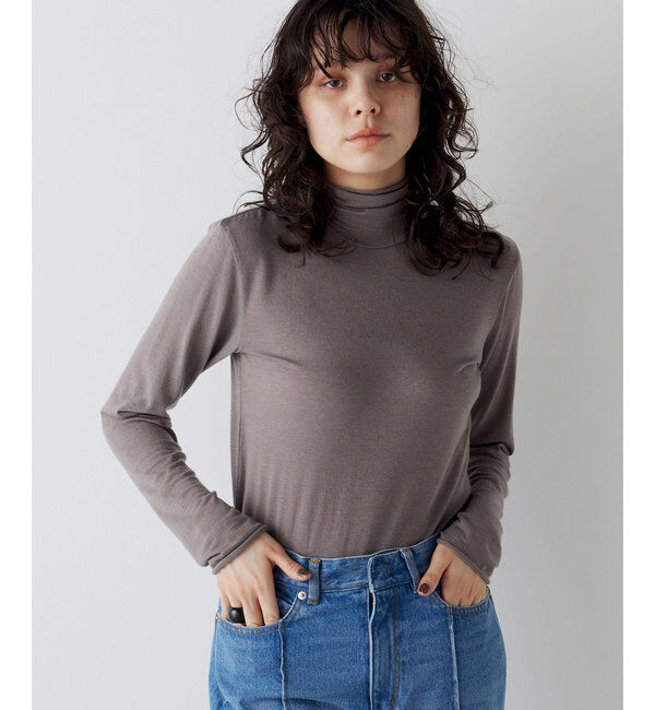 THE PAUSE「【THE PAUSE】タートルネックプルオーバー」|Tシャツ・カットソー|
