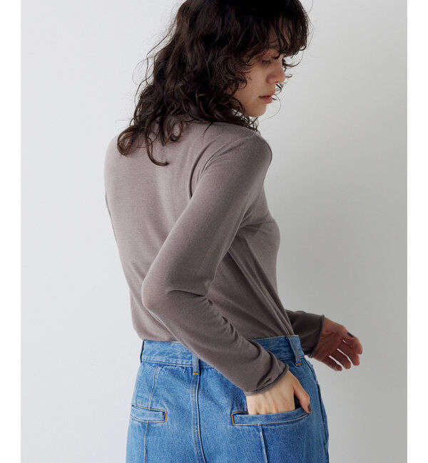 THE PAUSE「【THE PAUSE】タートルネックプルオーバー」|Tシャツ・カットソー|