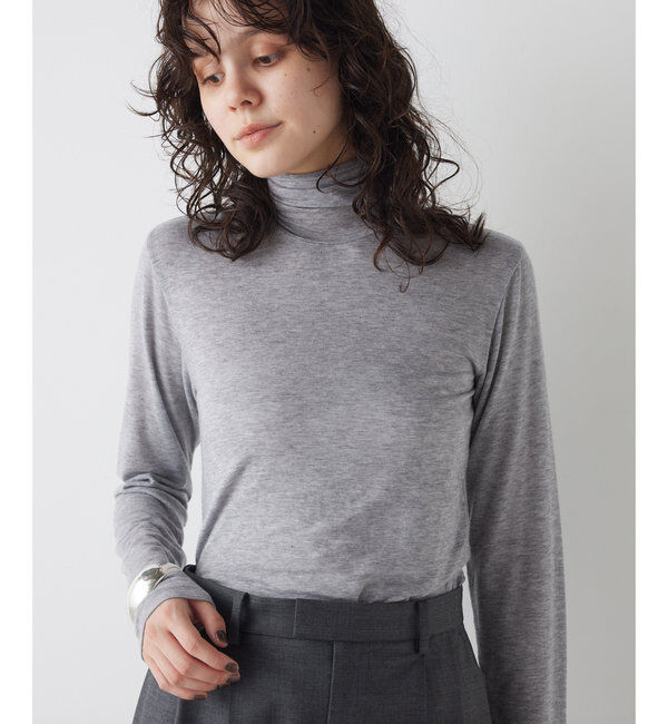 THE PAUSE「【THE PAUSE】タートルネックプルオーバー」|Tシャツ・カットソー|
