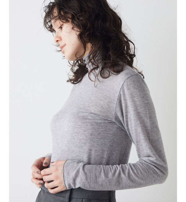 THE PAUSE「【THE PAUSE】タートルネックプルオーバー」|Tシャツ・カットソー|