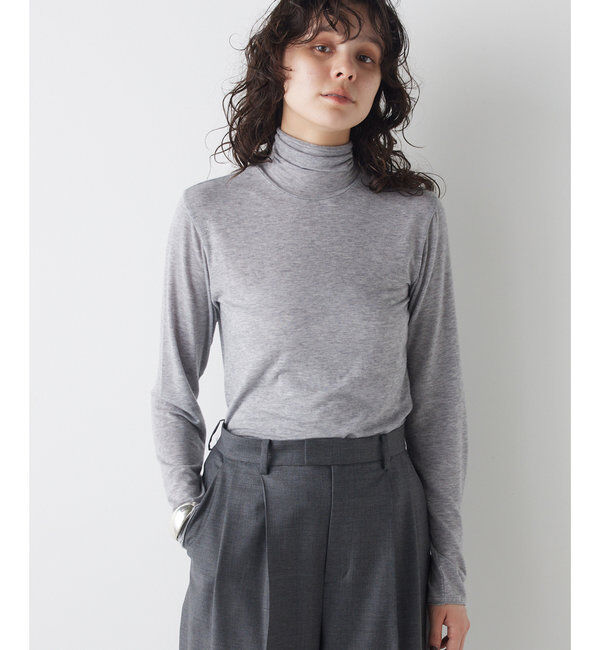 THE PAUSE「【THE PAUSE】タートルネックプルオーバー」|Tシャツ・カットソー|