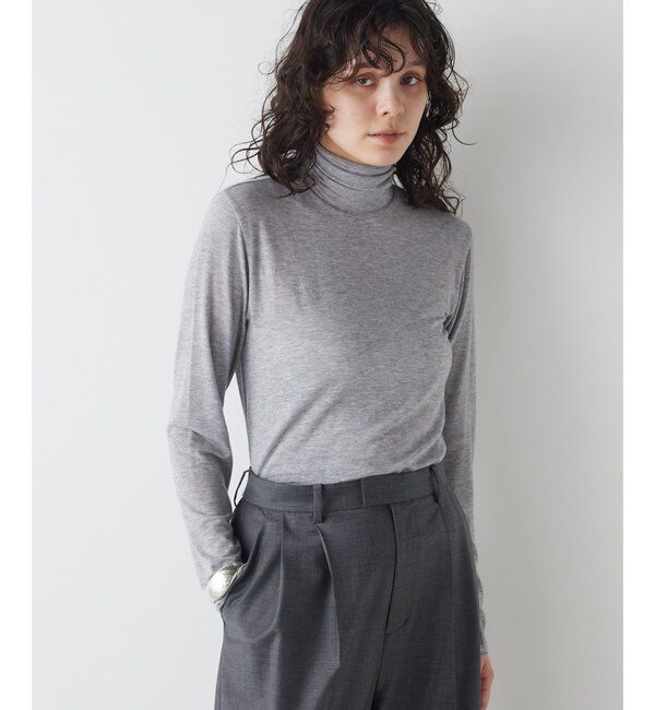 THE PAUSE「【THE PAUSE】タートルネックプルオーバー」|Tシャツ・カットソー|