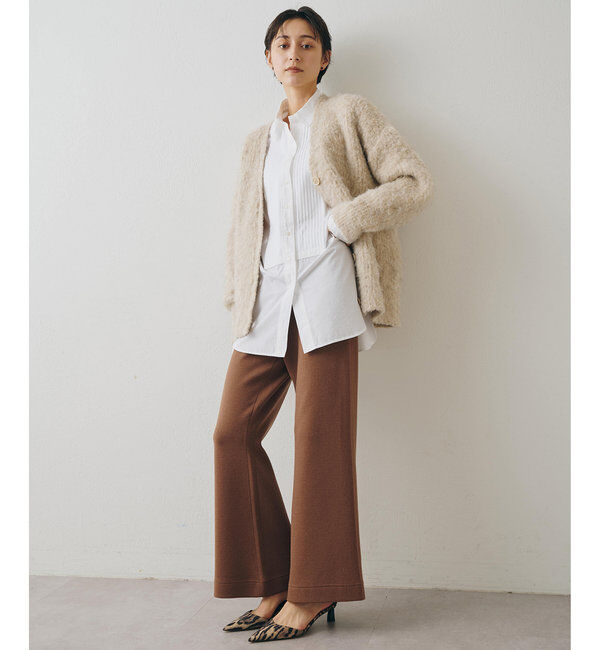  「ミックスヤーンニットカーディガン」|ニット・セーター|