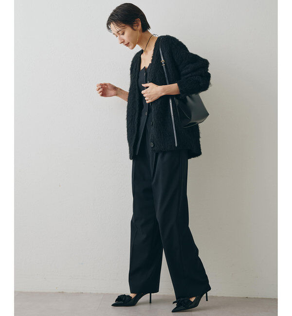  「ミックスヤーンニットカーディガン」|ニット・セーター|