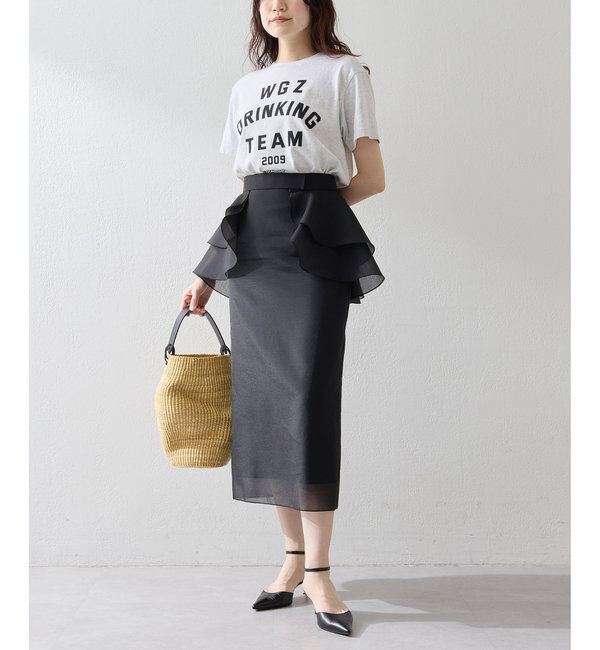  「フリルタイトスカート」|スカート|