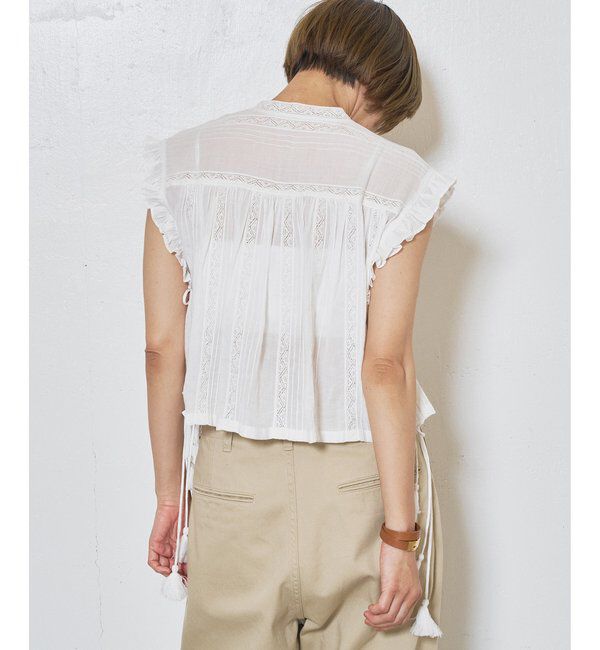  「レースタッセルブラウス」|シャツ・ブラウス|