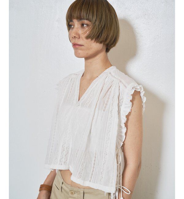  「レースタッセルブラウス」|シャツ・ブラウス|