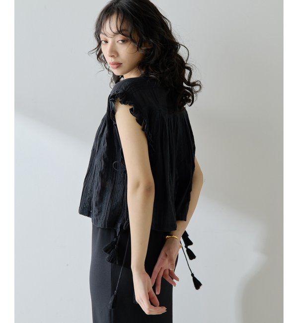  「レースタッセルブラウス」|シャツ・ブラウス|