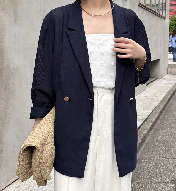  「メッシュジャケット」|スーツ|