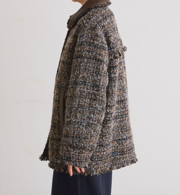  「ツイードカバーオールジャケット」|ベスト・ジレ|