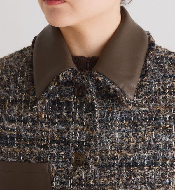  「ツイードカバーオールジャケット」|ベスト・ジレ|