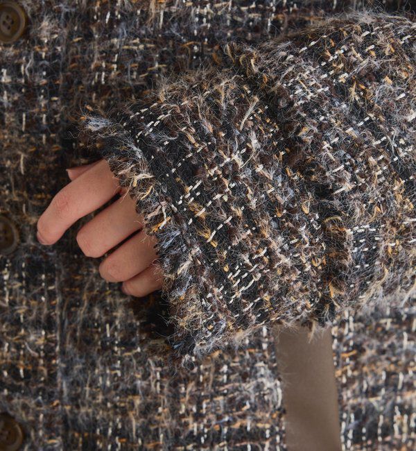  「ツイードカバーオールジャケット」|ベスト・ジレ|