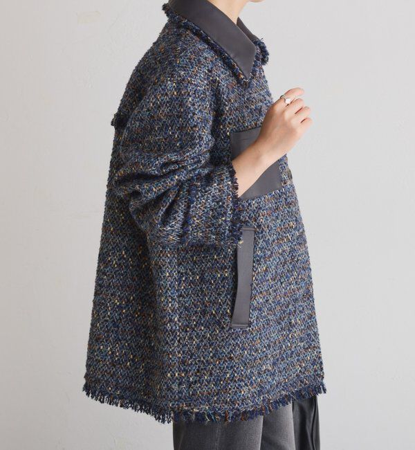  「ツイードカバーオールジャケット」|ベスト・ジレ|