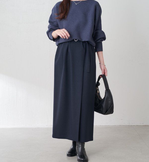  「袖リブ２WAYドルマンニット」|ニット・セーター|