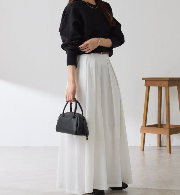  「袖リブ２WAYドルマンニット」|ニット・セーター|