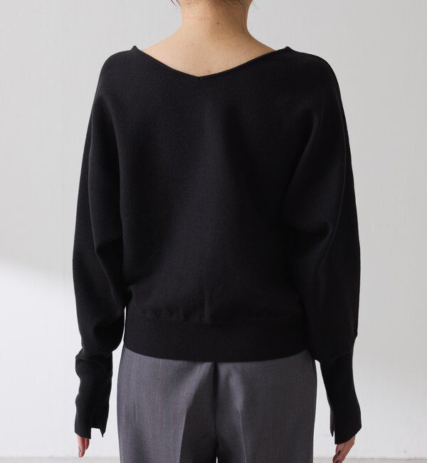  「袖リブ２WAYドルマンニット」|ニット・セーター|