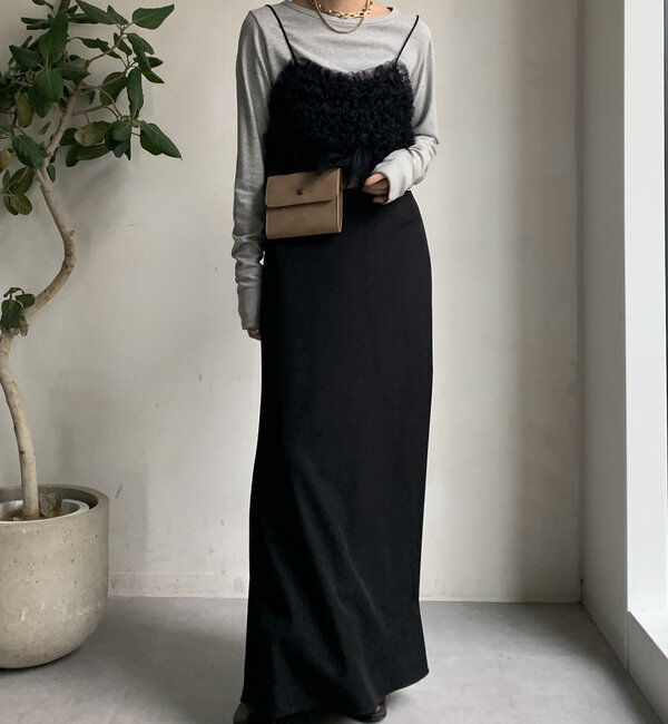  「【新色追加】チュールビスチェ」|シャツ・ブラウス|