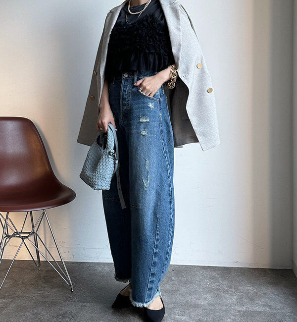  「【新色追加】チュールビスチェ」|シャツ・ブラウス|