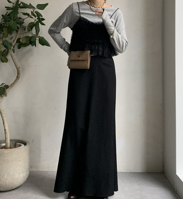  「【新色追加】チュールビスチェ」|シャツ・ブラウス|