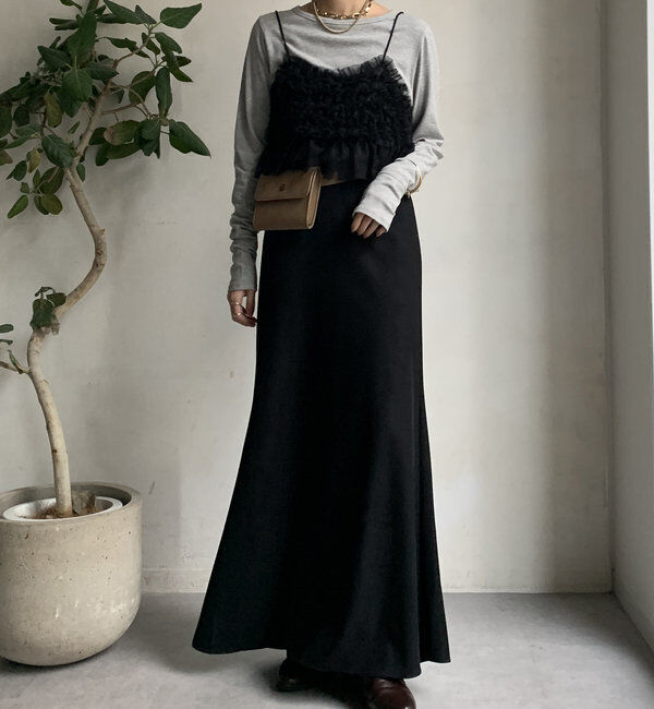  「【新色追加】チュールビスチェ」|シャツ・ブラウス|