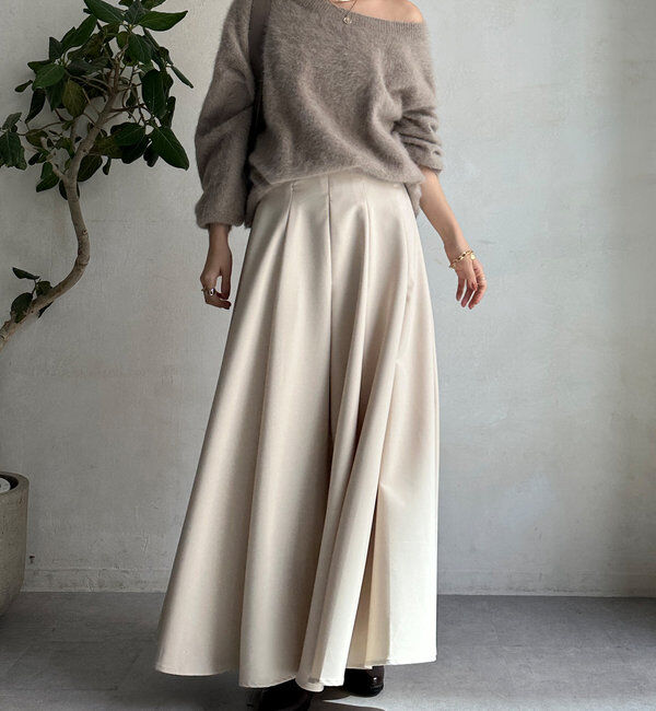  「タックフレアスカート」|スカート|