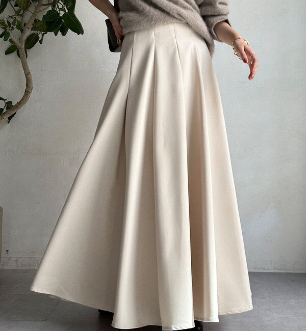  「タックフレアスカート」|スカート|