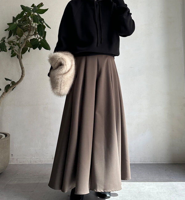  「タックフレアスカート」|スカート|