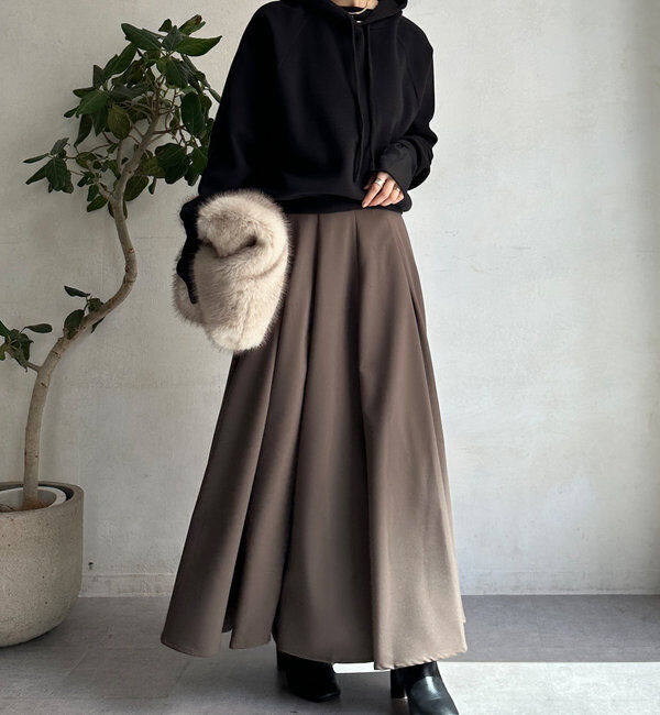  「タックフレアスカート」|スカート|