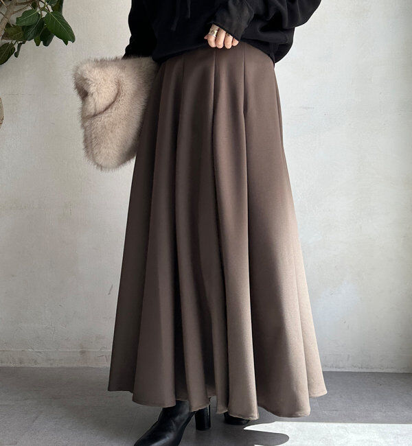  「タックフレアスカート」|スカート|